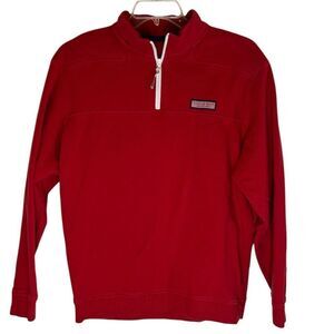 Mens Vineyard Vine Quarter Zip Pullover | Size M